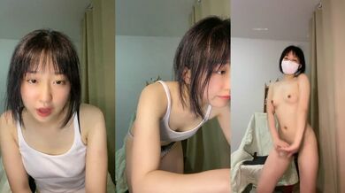 19岁花一样的年龄，闷骚舞蹈生【百灵鸟】短发气质小美女，专业过硬，这舞姿真美，逼逼更美 (1)